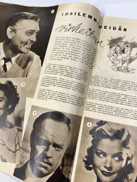 Elokuva-Aitta 1948 nr 22, Kansikuva Dana Andrews, Jeannette MacDonald, Elokuvan härkätaistelijoita, Rooma 1948, "Kuvannut Eino Heino"..., Deborah Kerr, Barbara Bates