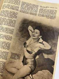 Elokuva-Aitta 1948 nr 22, Kansikuva Dana Andrews, Jeannette MacDonald, Elokuvan härkätaistelijoita, Rooma 1948, "Kuvannut Eino Heino"..., Deborah Kerr, Barbara Bates