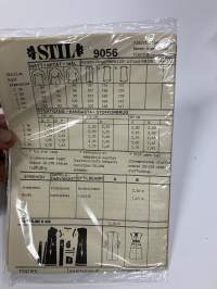 Stil 9056 kaava-arkki (5 kokoa samassa kaavassa C 36 + 38 + 40 + 42 + 44)