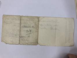 Yleinen Sairaala - Nurmes - Sotasairaalan talouspäällikkönä on pankinjohtaja E.H. Törrönen res. luutnantin arvolla, 8.12.1939, J. Mikkola päällikkölääkäri -asiakirja