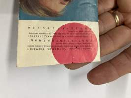 Postipankki - keväinen tervehdys - Rairuohon siemenin (Lolium Multiflorum) - avaamaton pussi, pakattu vuonna 1963