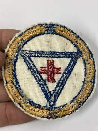 Punainen Risti -kangasmerkki, tunnistamaton