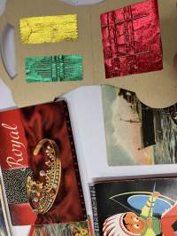 Neulapakkauksia erä