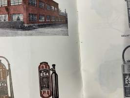 Palokalustotehdas Oy Veljekset Kulmala Ab Hinnasto nr 1 /1959 -paloautot, -pumput ym. paloalan kalustoa