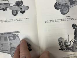 Palokalustotehdas Oy Veljekset Kulmala Ab Hinnasto nr 1 /1959 -paloautot, -pumput ym. paloalan kalustoa