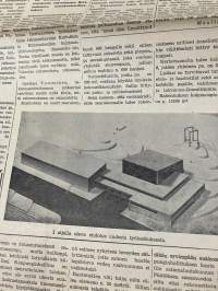 Herttoniemen Sanomat 1.9.1956 - Herttoniemi NMKY:n toimittama paikallislehti, huomaa sarjakuva