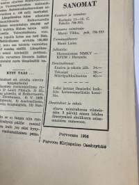 Herttoniemen Sanomat 1.9.1956 - Herttoniemi NMKY:n toimittama paikallislehti, huomaa sarjakuva
