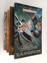 Paths of Darkness 1-4 : The silent blade ; The Spine of the world ; Servant of the shard ; Sea of swords (laatikossa)