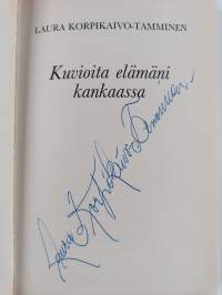 Kuvioita elämäni kankaassa (signeerattu)