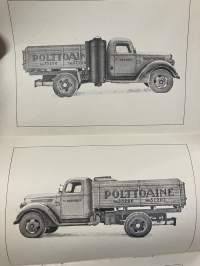 Otso Träförgasaren Wärtsilä-koncernen A/B skötsel- och instruktionsbok -puukaasutin käyttö- ja hoito-ohjekirja ruotsiksi