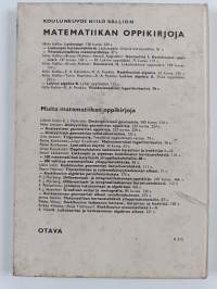 Geometria 1, Keskikoulun oppimäärä