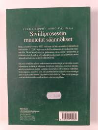 Siviiliprosessin muutetut säännökset