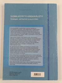 Suomalaisyritys kansainvälistyy : strategiat, vaihtoehdot ja suunnitteluprosessi