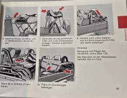 Mercedes benz G 320 ja 350 TD käyttöohjekirja. 04/1994