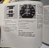 Mercedes benz G 320 ja 350 TD käyttöohjekirja. 04/1994