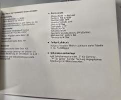 Mercedes benz G 320 ja 350 TD käyttöohjekirja. 04/1994