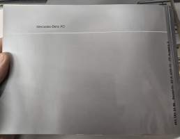 Mercedes benz G 320 ja 350 TD käyttöohjekirja. 04/1994