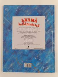 Lehmä kelkkamäessä