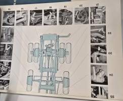 Mercedes benz  LP 1623, LP 1923, LPS 2023 JA LP 2223 kuorma-auton  käyttöohjekirja.