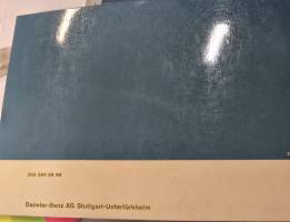 Mercedes benz  LP 1623, LP 1923, LPS 2023 JA LP 2223 kuorma-auton  käyttöohjekirja.