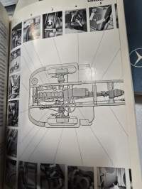 Mercedes benz  L/ LA 2220 ja L/LA 2620  kuorma-auton  käyttöohjekirja. 1964