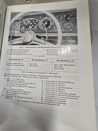 Mercedes benz  L/0 319 D  kuorma-auton  käyttöohjekirja. 1961