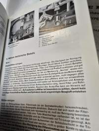 Mercedes benz  O 322 linja-auton  käyttöohjekirja. 1960