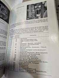 Mercedes benz  O 322 linja-auton  käyttöohjekirja. 1960