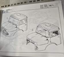 Mercedes benz  typ 347 hytin varaosa luettelo.  06/75