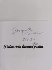Palatseista kansan pariin (signeerattu, tekijän omiste)