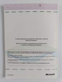 Käyttöopas Microsoft Windows 95 : vain PC:n hankkijalle