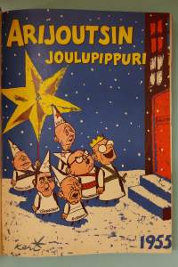 Arijoutsin Pippurilehdet 1950 - 1955. Yhteensä  17 kpl.  (Satiirinen lehti, pilalehti )