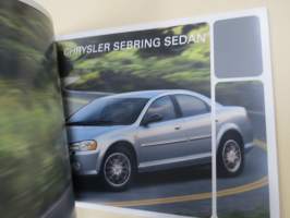 Chrysler Collection 300M, Sebring Cabrio, Sebring Sedan, Neon 2003 -myyntiesite