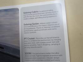 Chrysler Collection 300M, Sebring Cabrio, Sebring Sedan, Neon 2003 -myyntiesite