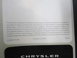 Chrysler Collection 300M, Sebring Cabrio, Sebring Sedan, Neon 2003 -myyntiesite