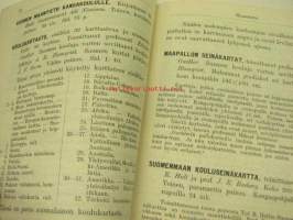 Kustannusosakeyhtiö Otavan kustantamat Oppi- ja Lukukirjat Kansakouluja, seminaareja, lyseoita, tyttökouluja ja ammattikouluja varten