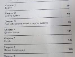 Honda Civic Hatchback, Shuttle &amp; CRX Feb 1984 to 1986 1342 cc - 1488 cc Owners Workshop Manual -korjausohjekirja, englanninkielinen