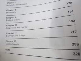 Honda Civic Hatchback, Shuttle &amp; CRX Feb 1984 to 1986 1342 cc - 1488 cc Owners Workshop Manual -korjausohjekirja, englanninkielinen