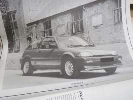 Honda Civic Hatchback, Shuttle &amp; CRX Feb 1984 to 1986 1342 cc - 1488 cc Owners Workshop Manual -korjausohjekirja, englanninkielinen