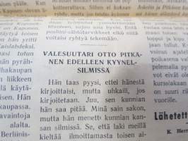 Totuuden Torvi 1948 nr 21,  Ernesti Hentunen, Radikaalinen kansanpuolue -julkaisu, paljastuksia, skandaaleja, äärioikeiston naamioitumispyrkimyksiä, ym.