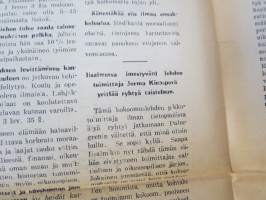 Totuuden Torvi 1948 nr 8,  Ernesti Hentunen, Radikaalinen kansanpuolue -julkaisu, paljastuksia, skandaaleja, äärioikeiston naamioitumispyrkimyksiä, ym.