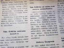 Totuuden Torvi 1948 nr 8,  Ernesti Hentunen, Radikaalinen kansanpuolue -julkaisu, paljastuksia, skandaaleja, äärioikeiston naamioitumispyrkimyksiä, ym.