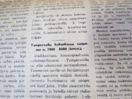 Totuuden Torvi 1948 nr 6,  Ernesti Hentunen, Radikaalinen kansanpuolue -julkaisu, paljastuksia, skandaaleja, äärioikeiston naamioitumispyrkimyksiä, ym.