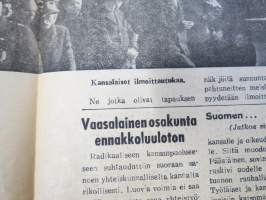 Totuuden Torvi 1948 nr 4,  Ernesti Hentunen, Radikaalinen kansanpuolue -julkaisu, paljastuksia, skandaaleja, äärioikeiston naamioitumispyrkimyksiä, ym.