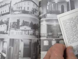 Alvar Aalto - Alajärvi - Seinäjoki, Finland -Aallon tuotannon esittelykirja (hyvä kuvitus), englannin- ja saksankielinen