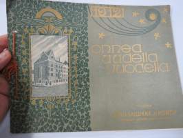 Häkli, Lallukka ja Kumpp. omistaja Jouho Lallukka 1912 - Onnea uudelle vuodelle -toimitilojen upea esittelykirja