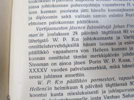 Kertomus Porin Wapaaehtoisen Palokunnan vaikutuksesta toimivuonna 1914-15