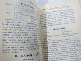 Kultajyvästä vehnäsiä kahvi- ja ruokapöytään - Järvenpään Vehnämylly - Maantuotteen leivontaohjekirja, osin värikuvat, mukana myös "Tampereen kakku"