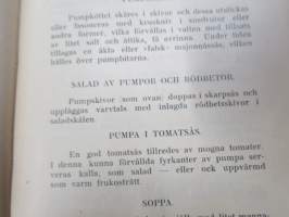 84 sätt att tillaga pumpar -84 tapaa valmistaa kurpitsaa, ruotsinkielinen
