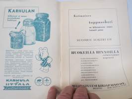 Halpoja säilykkeitä - Maatalousnaisten kotitaloussarja nr 17
